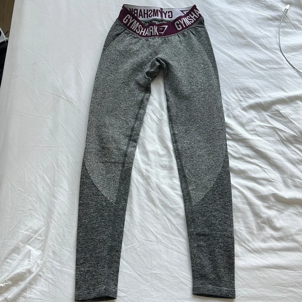Gray gymshark workout leggings. - Picture 1 of 1